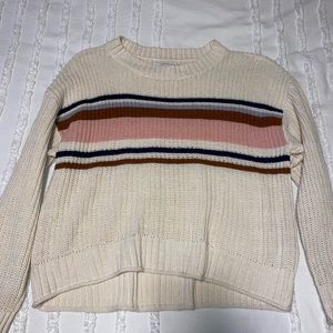 American Eagle striped sweater